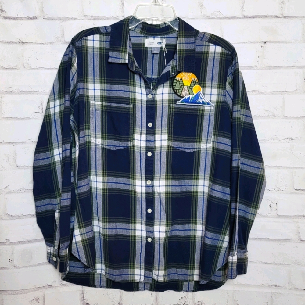Upcycled Flannel Shirt